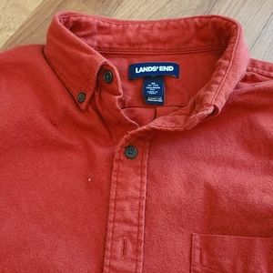 Land's End Flannel Shirt